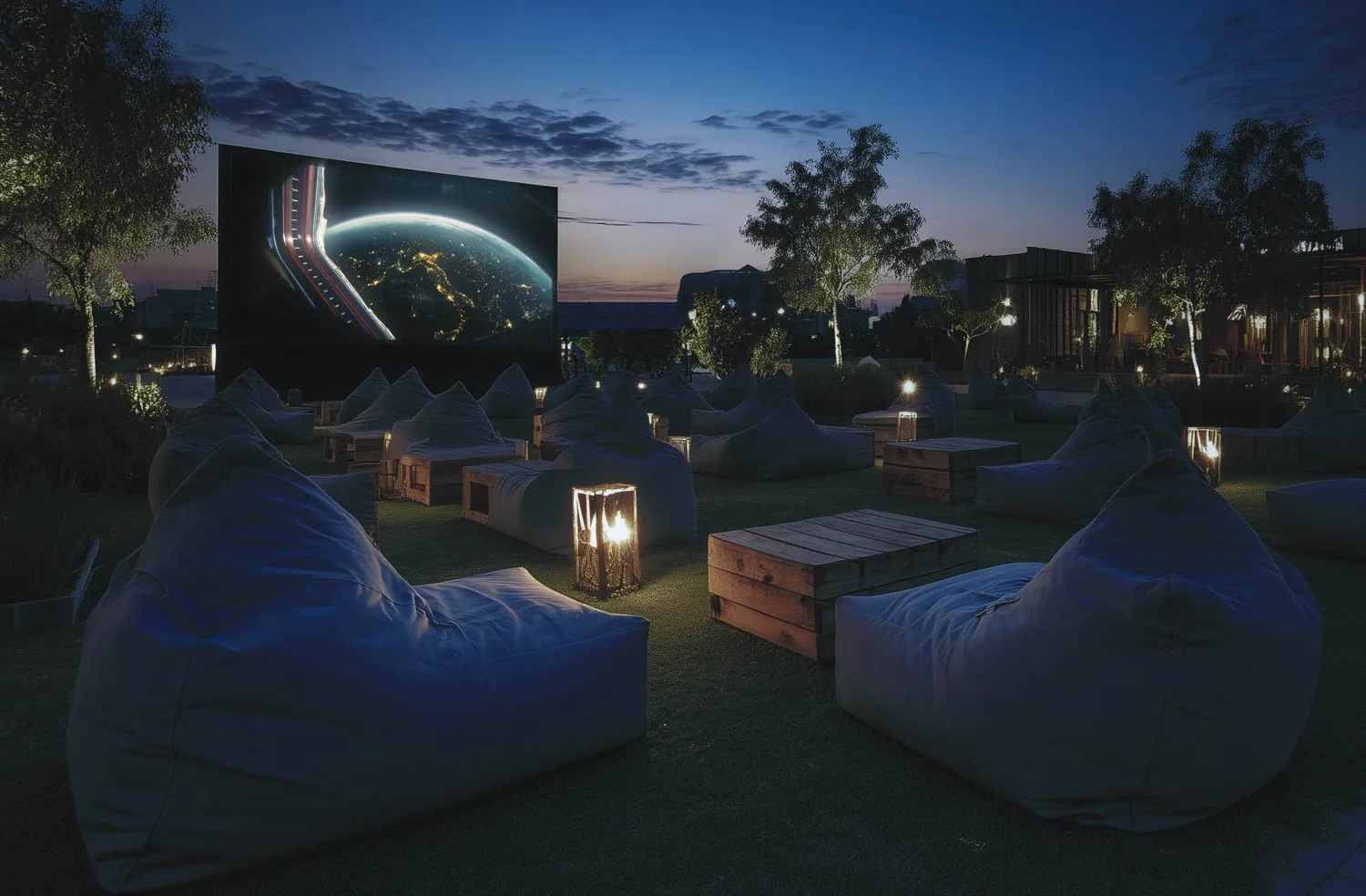 Talala open-air cinema
